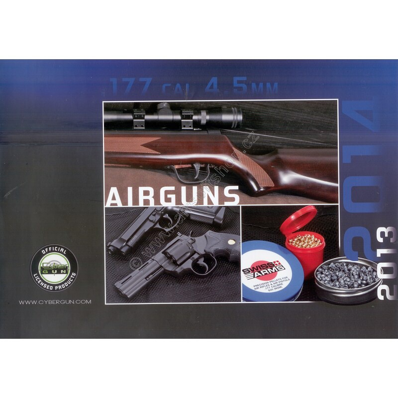 foto Katalog CyberGun 2013/2014 Airguns 4,5mm